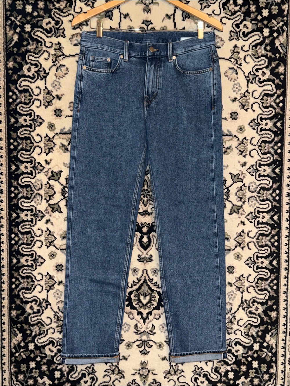 H&M selvedge slim denim jeans